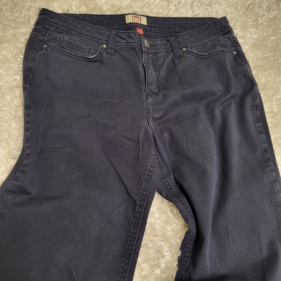 LEI Women's Pants Navy Blue Size 11 - Picture 12 of 12
